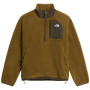 Мъжки суитшърт The North Face M Yumiori Off Peak 1/2 Zip Jacket кафяв Caraway Seed/New Taupe