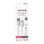 Кабел за зареждане и пренос на данни Swissten Textile USB / Lightning 1,2 m