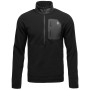 Мъжки суитшърт Black Diamond Rift HZ Fleece Jacket черен Black-Black