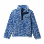 Детски суитшърт Columbia Helvetia™ II Printed Half Snap Fleece Mountain Blue T син Mountain Blue T