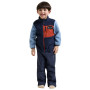 Детски суитшърт Didriksons Anten Kids Fullzip 2 Winter Blue