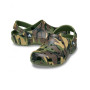 Детски чехли Crocs Classic Camouflage Clog Army Green/Multi