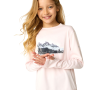 Детска тениска Regatta Winter Alvarado Pink Haze