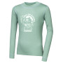Детска функционална тениска Sensor Merino DF Planet Basil Green светло зелен Basil Green