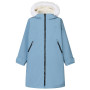Детски дъждобран Regatta Junior Waterproof Changing Robe Pro Grey Mirage светло сив Grey Mirage