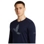 Функционална мъжка тениска Icebreaker Men Merino 200 Oasis LS Crewe SkiingYeti