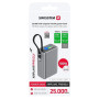 Външно зарядно устройство Swissten 25000 mAh Airplane friendly power bank