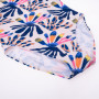 Детски бански Aquawave Salava Jr - Summer Beige Flower Print