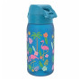 Детска бутилка Ion8 Leak Proof Blue Flamingos 400ml