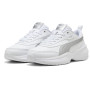 Дамски обувки Puma Cilia 2 Mode Metallic Glam бял / сребрист PUMA White-PUMA Silver-Feather Gray