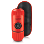Туристическа кафемашина Wacaco Nanopresso с калъф за пътуване червен