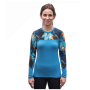 Дамска тениска Sensor Merino Impress, dl.rukáv