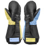 Детски ски ръкавици Leki Little Swtch Zero Mitt Long black-light blue