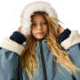 Детски дъждобран Regatta Junior Waterproof Changing Robe Pro Grey Mirage