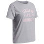 Детска функционална тениска Under Armour UA G Varsity SS Mod Gray Light Heather