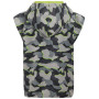 Детско пончо Regatta Kids Towel Robe DrkStrmCamo