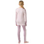 Детски функционален комплект Helly Hansen Jr Lifa Merino Midweight Set Purple Clay