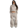 Дамски суитшърт Nebbia Half-Zip Leopard Sweatshirt Primal
