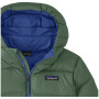 Детско яке Patagonia K's Hi-Loft Down Sweater Hoody - CNGR
