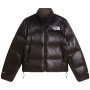 Дамско яке The North Face W Pertex Nuptse Reversible Jacket черен Lead/TNF Black