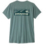 Дамска тениска Patagonia Women's Capilene Cool Daily Shirt - Boardshort Logo