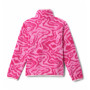 Детски суитшърт Columbia Helvetia™ II Printed Half Snap Fleece Guava pink Topo
